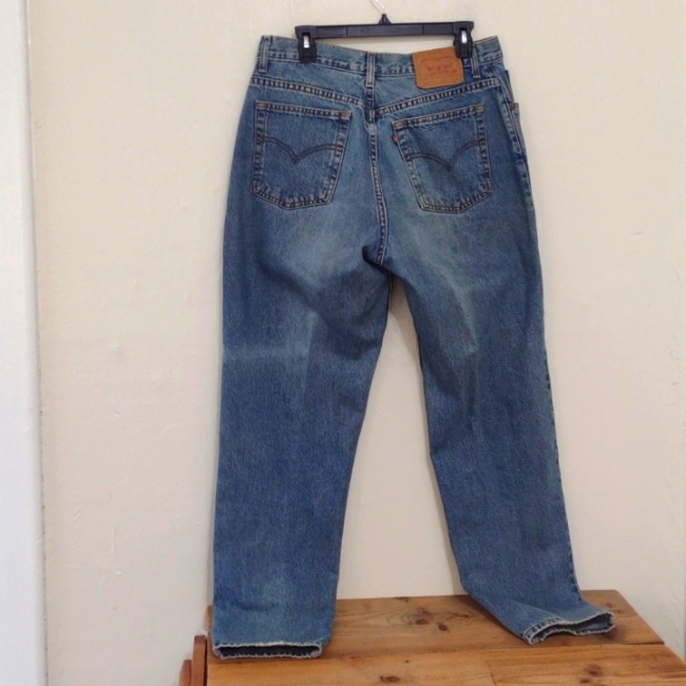 Levi's Vintage 550 Relaxed Fit Tapered Leg High Rise Jeans Size 16L